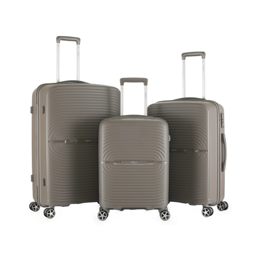 Obrázek z Sada cestovních kufrů HIGHBURY Venice - šedá - 86 / 57 / 34 L 