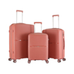 Obrázek z Sada cestovních kufrů HIGHBURY Venice - růžová - 86 / 57 / 34 L 