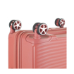 Obrázek z Sada cestovních kufrů HIGHBURY Venice - růžová - 86 / 57 / 34 L 
