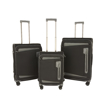Obrázek z Sada cestovních kufrů HIGHBURY Kepler - černá / šedá - 99 / 63 / 34 L 