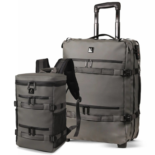 Obrázek z Cestovní set AEROLITE T-B002 + BP002 - Zelená - 44 / 20 L 