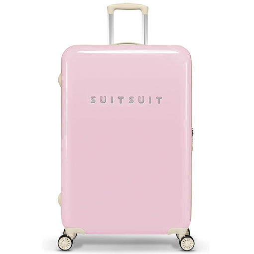 Obrázek z Plastový kufr SUITSUIT® Fabulous Fifties Pink Dust L - růžová - 91 L 