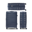 Obrázek z Sada cestovních kufrů AEROLITE T-155 2 ks - tmavě modrá - 100.8 / 39.6 L 