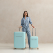 Obrázek z Sada cestovních kufrů SUITSUIT® Fabulous Fifties Luminous Mint 2 ks - zelená - 91 / 32 L 