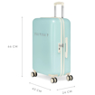 Obrázek z Sada cestovních kufrů SUITSUIT® Fabulous Fifties Luminous Mint - zelená - 91 / 60 / 32 L 