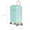 Obrázek z Sada cestovních kufrů SUITSUIT® Fabulous Fifties Luminous Mint 2 ks - zelená - 91 / 32 L 