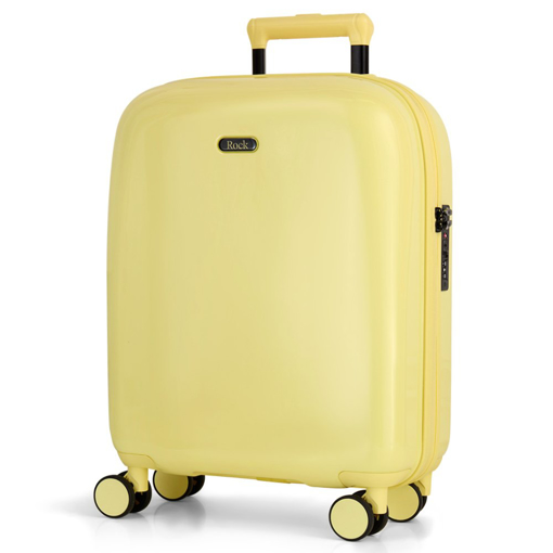 Obrázek z Kabinový kufr ROCK Gelato Lemon Ice S - žlutá - 34 L 