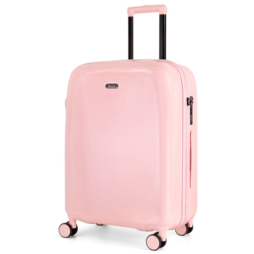 Obrázek z Plastový kufr ROCK Gelato Strawberry M - růžová - 68 L 