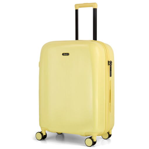 Obrázek z Plastový kufr ROCK Gelato Lemon Ice M - žlutá - 68 L 