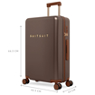 Obrázek z Plastový kufr SUITSUIT® Serenity Chocolate Brown M - hnědá - 60 L 