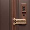 Obrázek z Plastový kufr SUITSUIT® Serenity Chocolate Brown M - hnědá - 60 L 