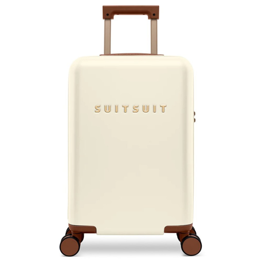 Obrázek z Kabinový kufr SUITSUIT® Serenity Whisper White S - bílá - 32 L 