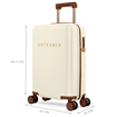 Obrázek z Kabinový kufr SUITSUIT® Serenity Whisper White S - bílá - 32 L 