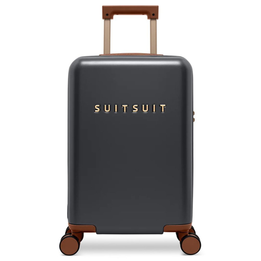Obrázek z Kabinový kufr SUITSUIT® Serenity Black Olive S - černá - 32 L 