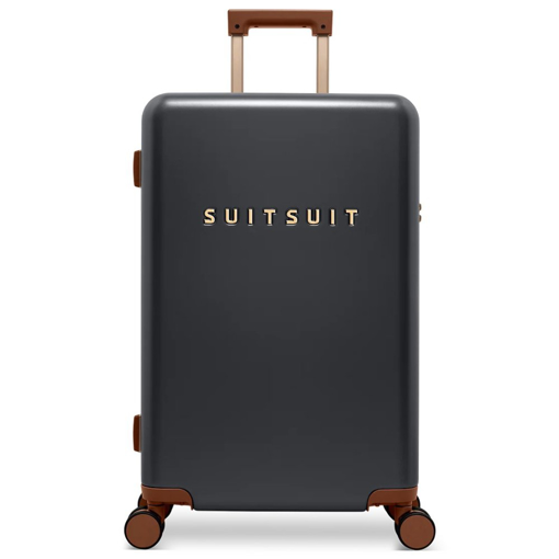 Obrázek z Plastový kufr SUITSUIT® Serenity Black Olive M - černá - 60 L 