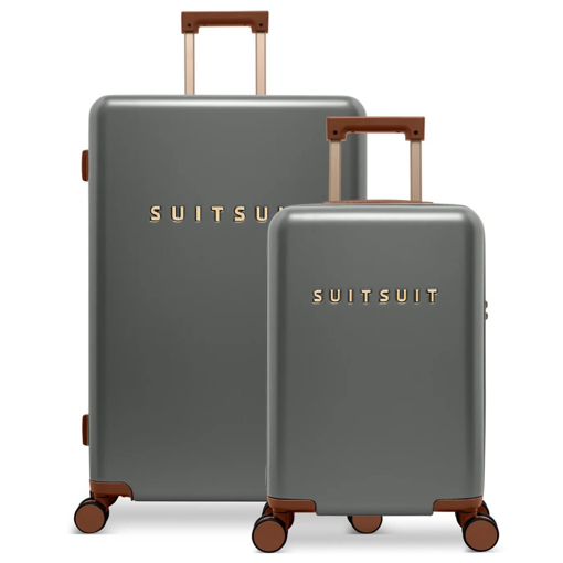 Obrázek z Sada cestovních kufrů SUITSUIT® Serenity Atlantic Deep 2 ks - šedá - 91 / 32 L 