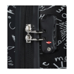 Obrázek z Kabinový kufr MIA&nbsp;TORO Love This Life Medallions S - černá - 39 L 
